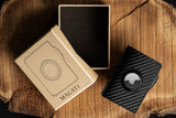 Mini Wallet Caesar One mit AirTag Hülle - MAGATI