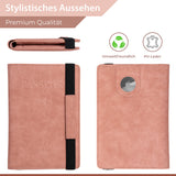 Neyyos: Reisepasshüllen in diversen Farben mit & ohne AirTag Fach (auch für Generation 2 AirTag passend) - MAGATI