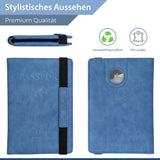 Neyyos: Reisepasshüllen in diversen Farben mit & ohne AirTag Fach (auch für Generation 2 AirTag passend) - MAGATI