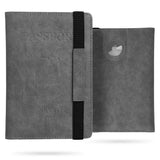 Neyyos: Reisepasshüllen in diversen Farben mit & ohne AirTag Fach (auch für Generation 2 AirTag passend) - MAGATI