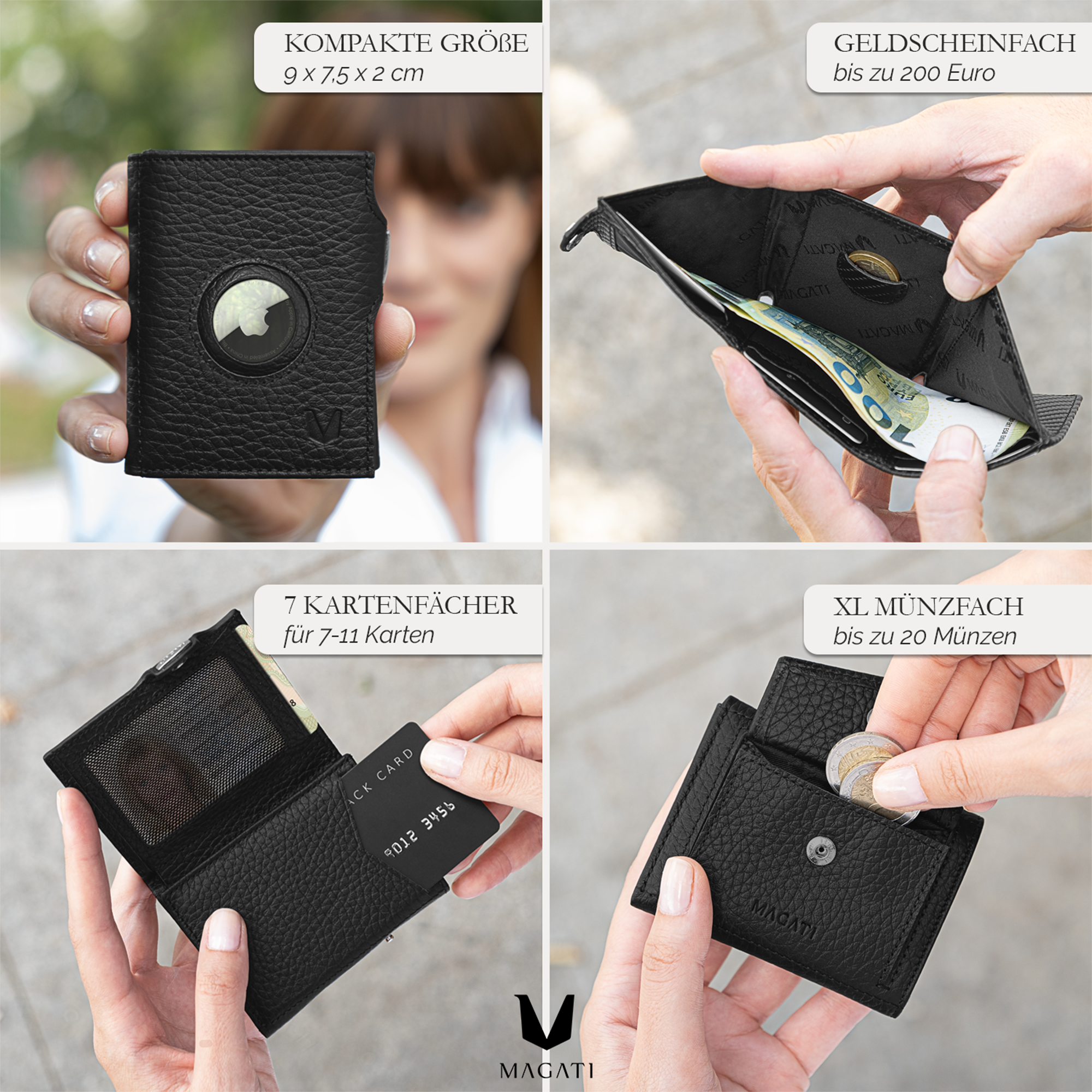 AirTag Wallet il Santo | Slim