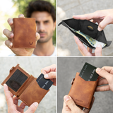 Pre Owned Slim Wallet il Santo