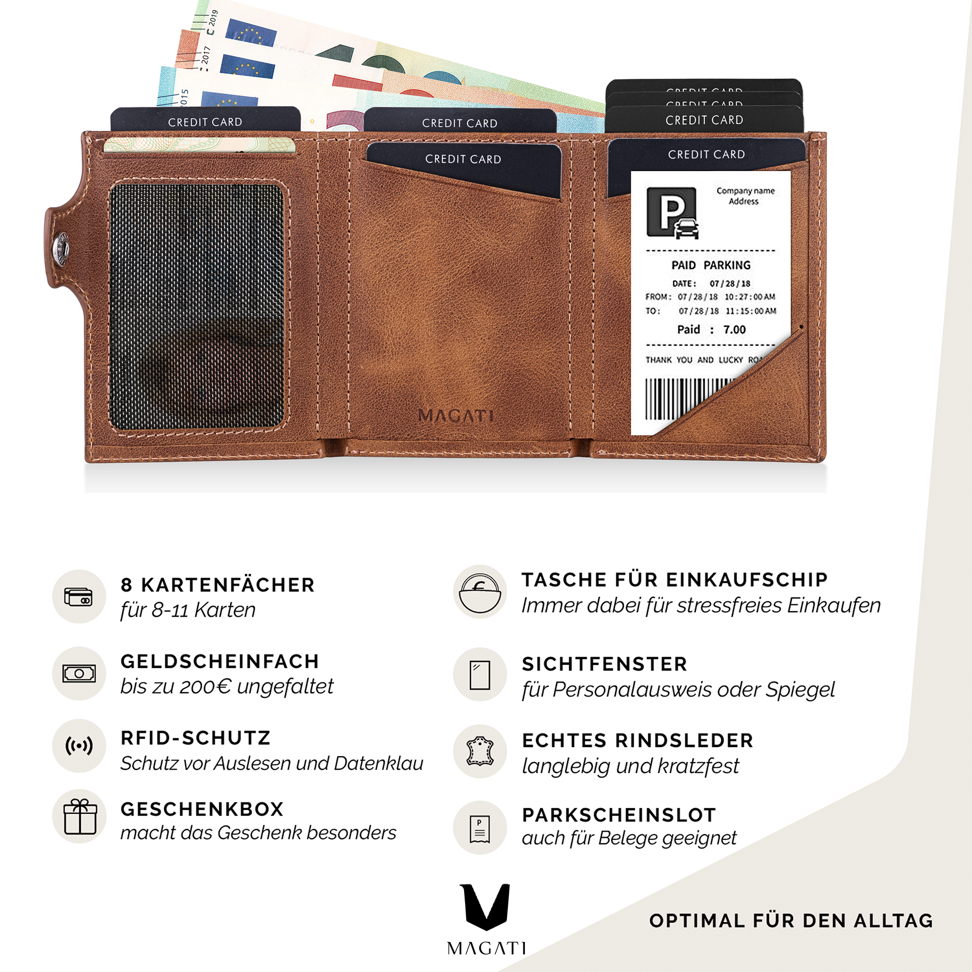 Slim Wallet il Santo