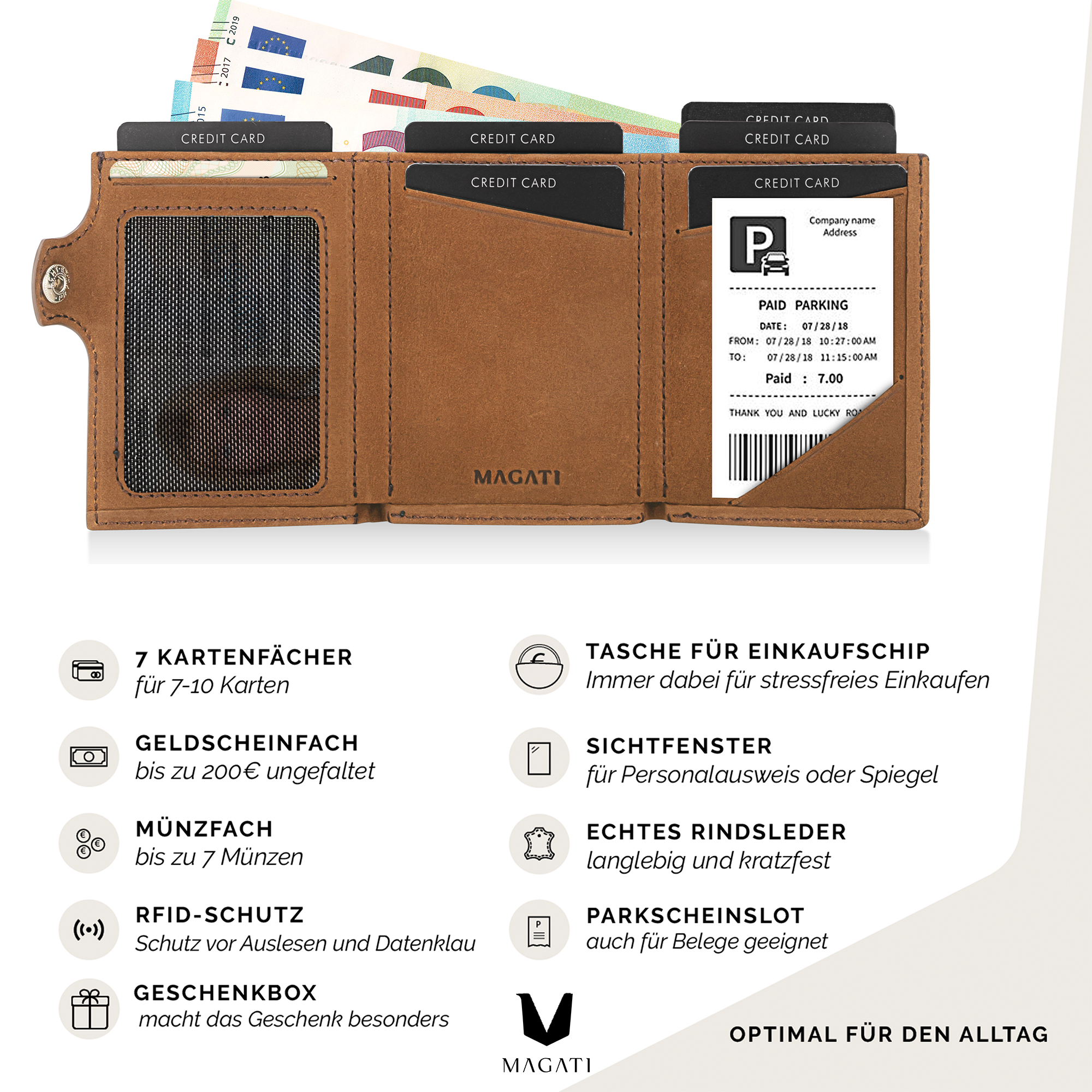 Slim Wallet il Santo
