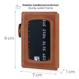 Mini Wallet Caesar One mit AirTag Hülle - MAGATI