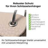 Schlüsseletui Occhio Nero aus Leder