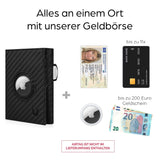 Slim Wallet il Santo mit AirTag Hülle - MAGATI