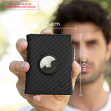 Slim Wallet il Santo mit AirTag Hülle - MAGATI