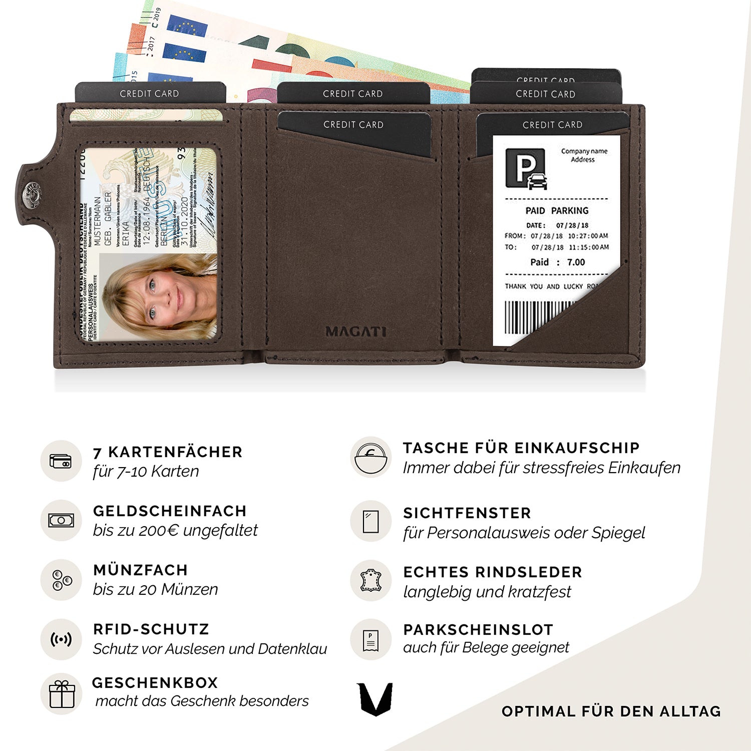 Slim Wallet il Santo