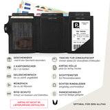 Slim Wallet il Santo mit AirTag Hülle - MAGATI