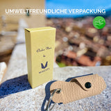 Schlüsseletui Occhio Nero aus Leder - MAGATI