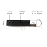 Keychain leather "Lieblingsmensch"