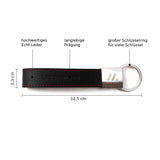 Keychain leather "Lieblingsmensch"