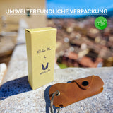 Schlüsseletui Occhio Nero aus Leder - MAGATI