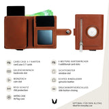 Slim Wallet NAGA mit AirTag Case - MAGATI