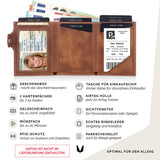 Trifold Wallet il Santo mit AirTag Hülle - MAGATI