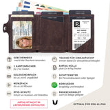 Trifold Wallet il Santo mit AirTag Hülle - MAGATI