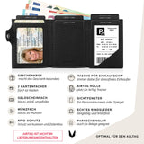 Trifold Wallet il Santo mit AirTag Hülle - MAGATI