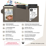 Slim Wallet il Santo mit AirTag Hülle - MAGATI