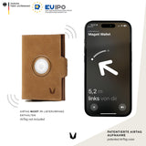 Slim Wallet ZANI mit Airtag Case