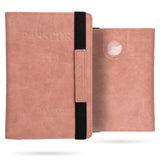 Neyyos: Reisepasshüllen in diversen Farben mit & ohne AirTag Fach (auch für Generation 2 AirTag passend) - MAGATI