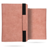 Neyyos: Reisepasshüllen in diversen Farben mit & ohne AirTag Fach (auch für Generation 2 AirTag passend) - MAGATI