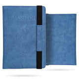 Neyyos: Reisepasshüllen in diversen Farben mit & ohne AirTag Fach (auch für Generation 2 AirTag passend) - MAGATI