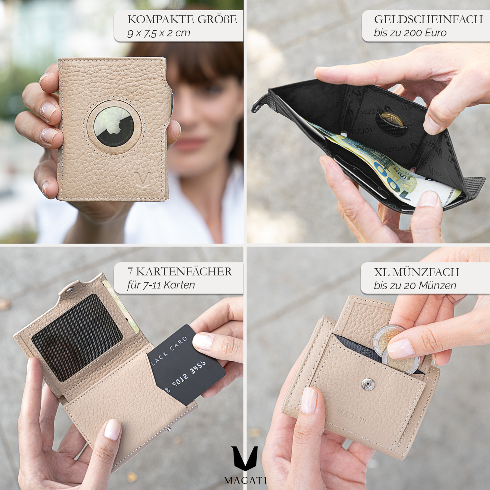 AirTag Wallet il Santo | Slim