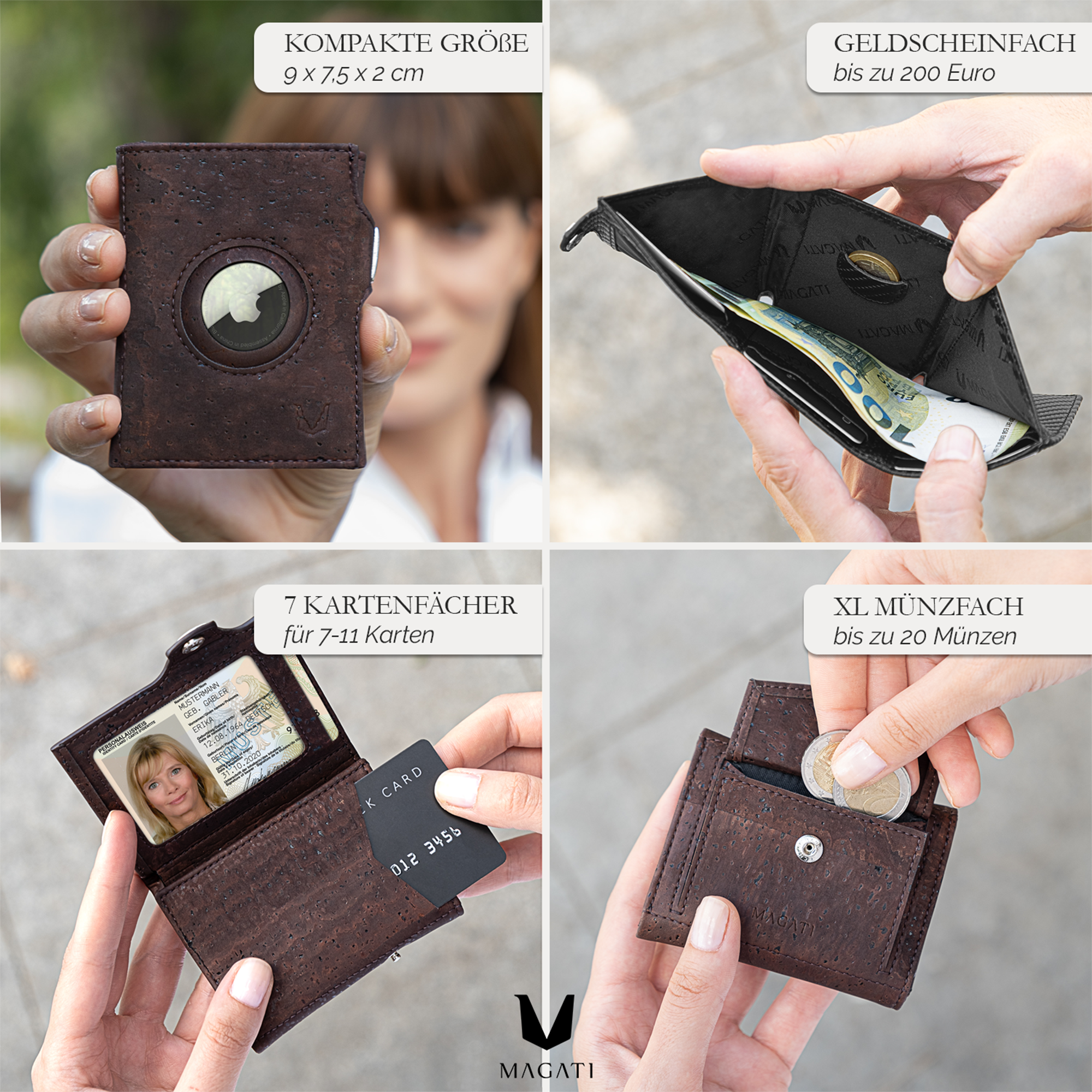 AirTag Wallet il Santo | Slim
