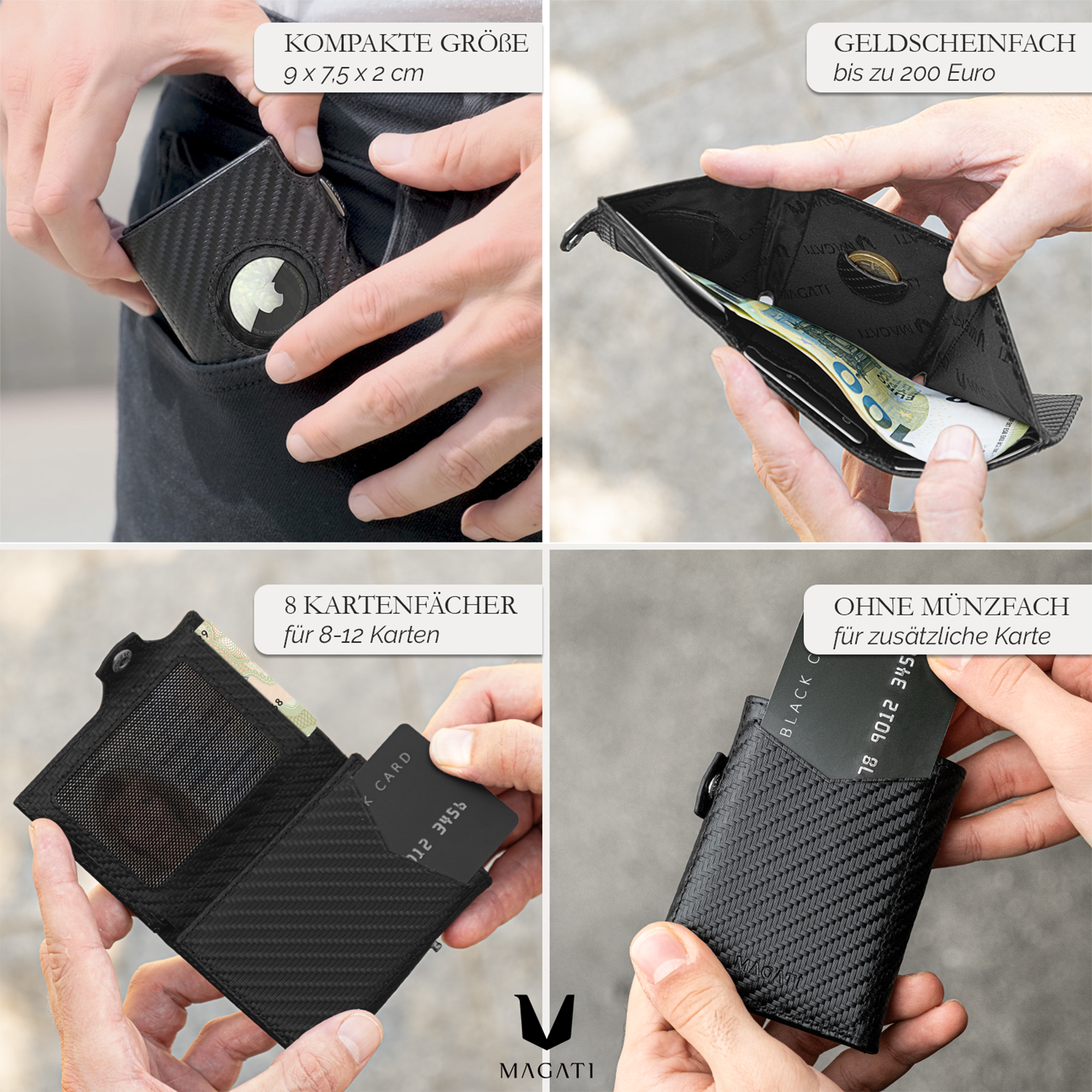 AirTag Wallet il Santo | Slim