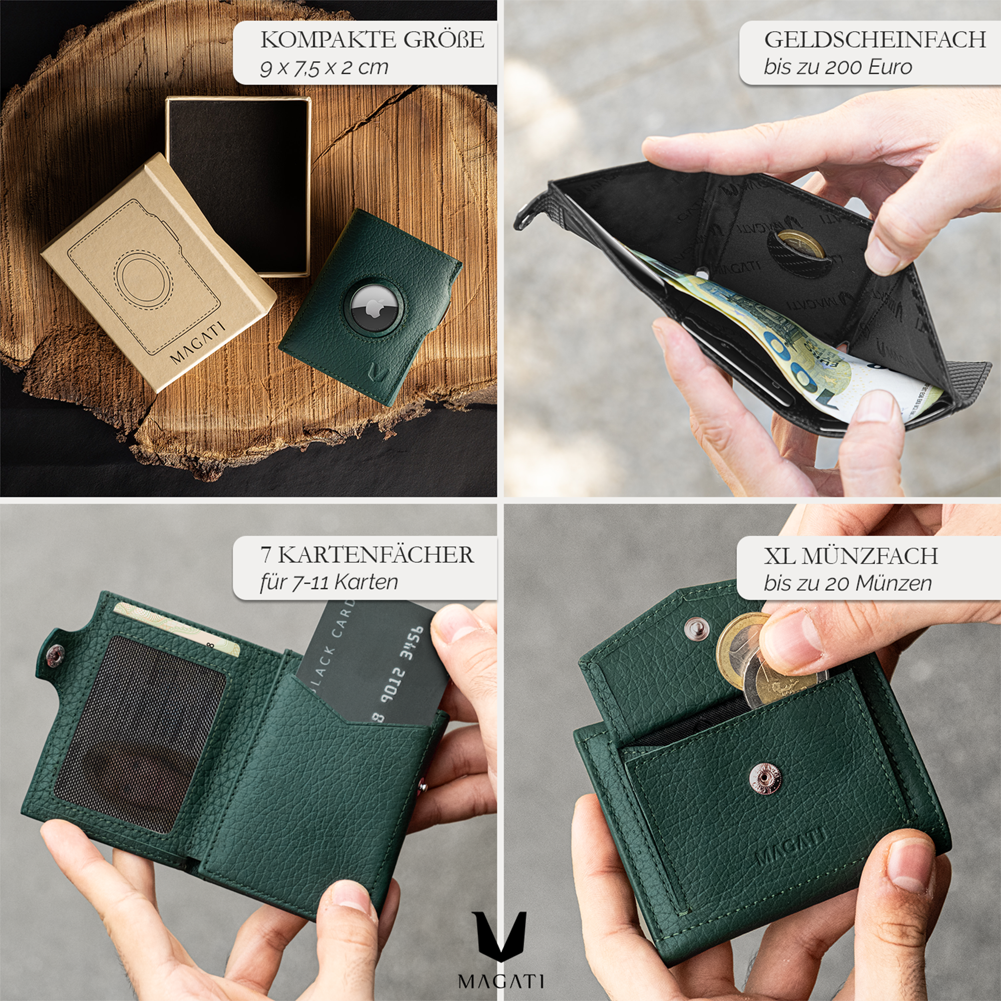 AirTag Wallet il Santo | Slim