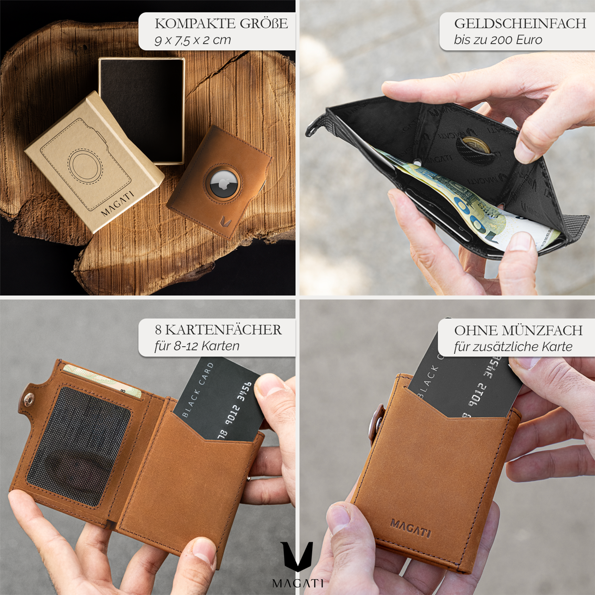 AirTag Wallet il Santo | Slim