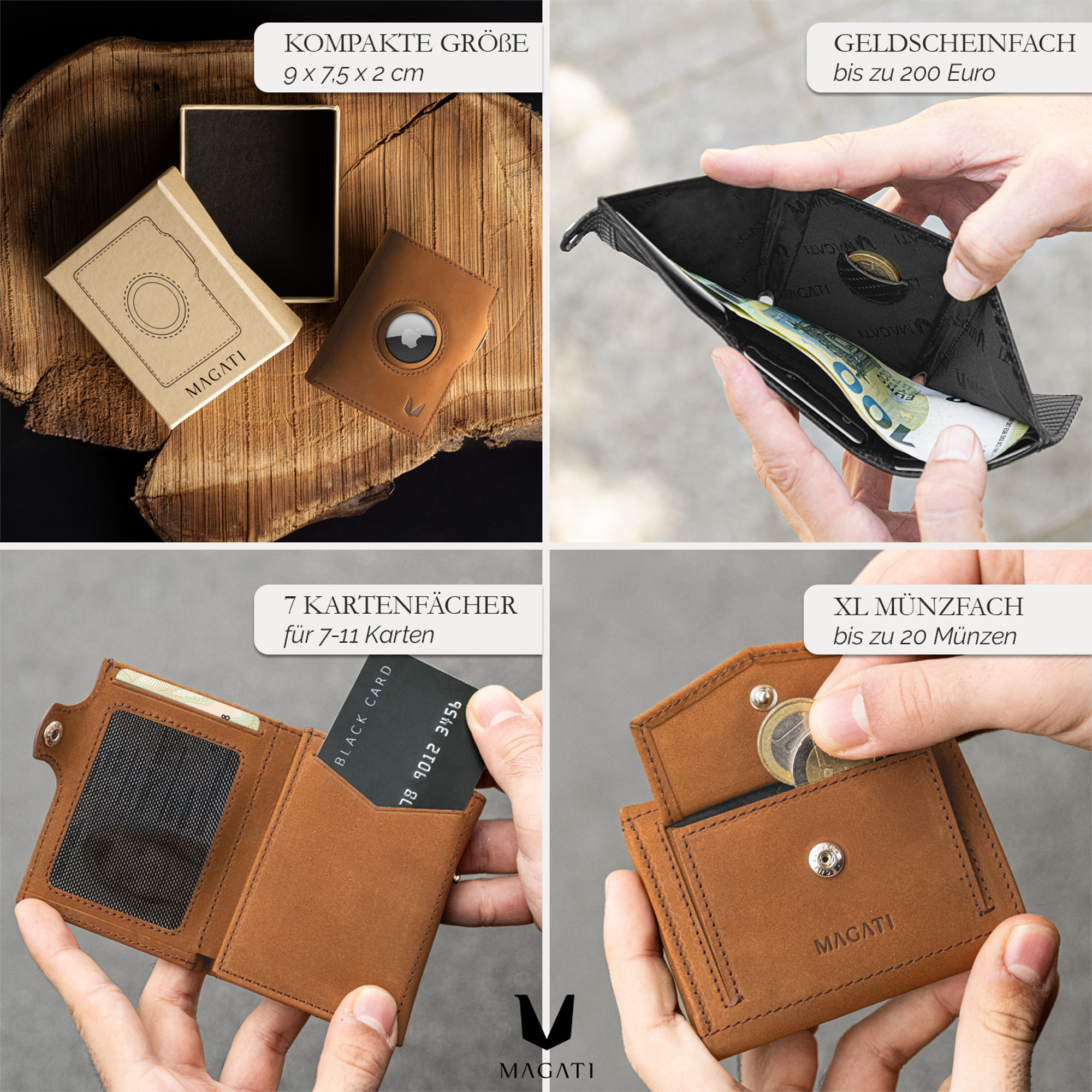 AirTag Wallet il Santo | Slim