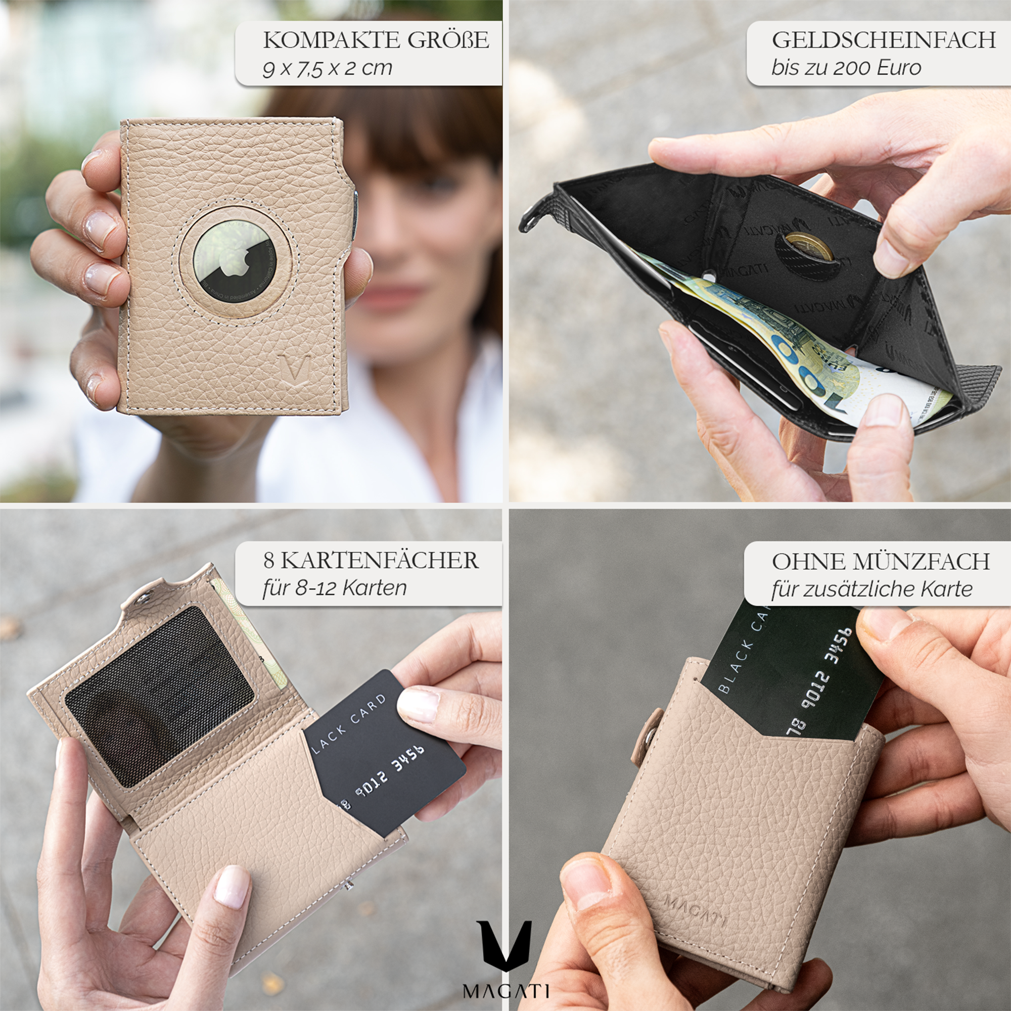 AirTag Wallet il Santo | Slim