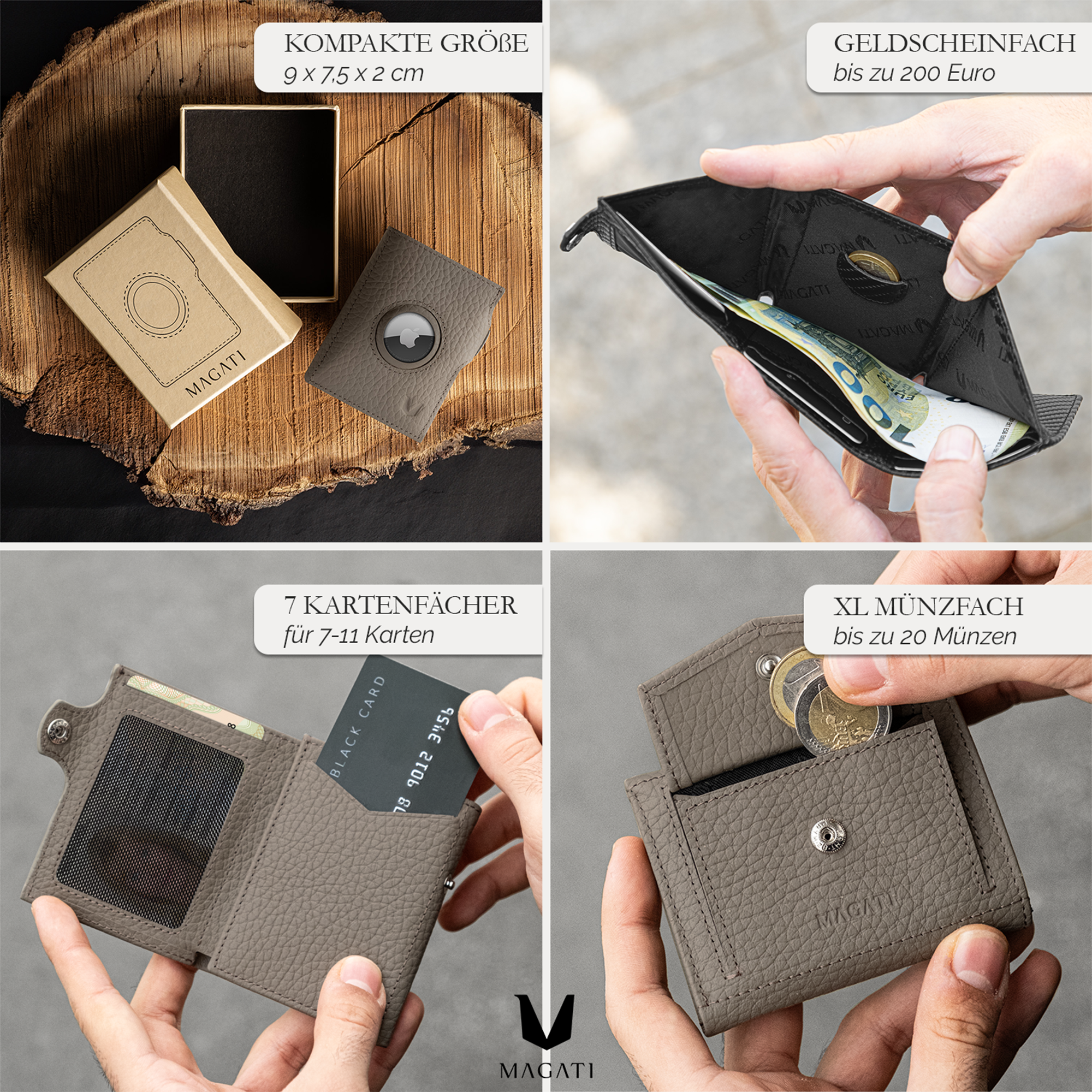 AirTag Wallet il Santo | Slim
