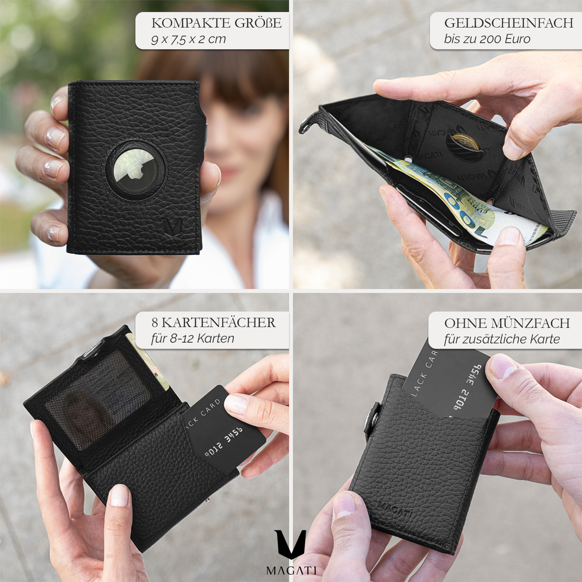 AirTag Wallet il Santo | Slim
