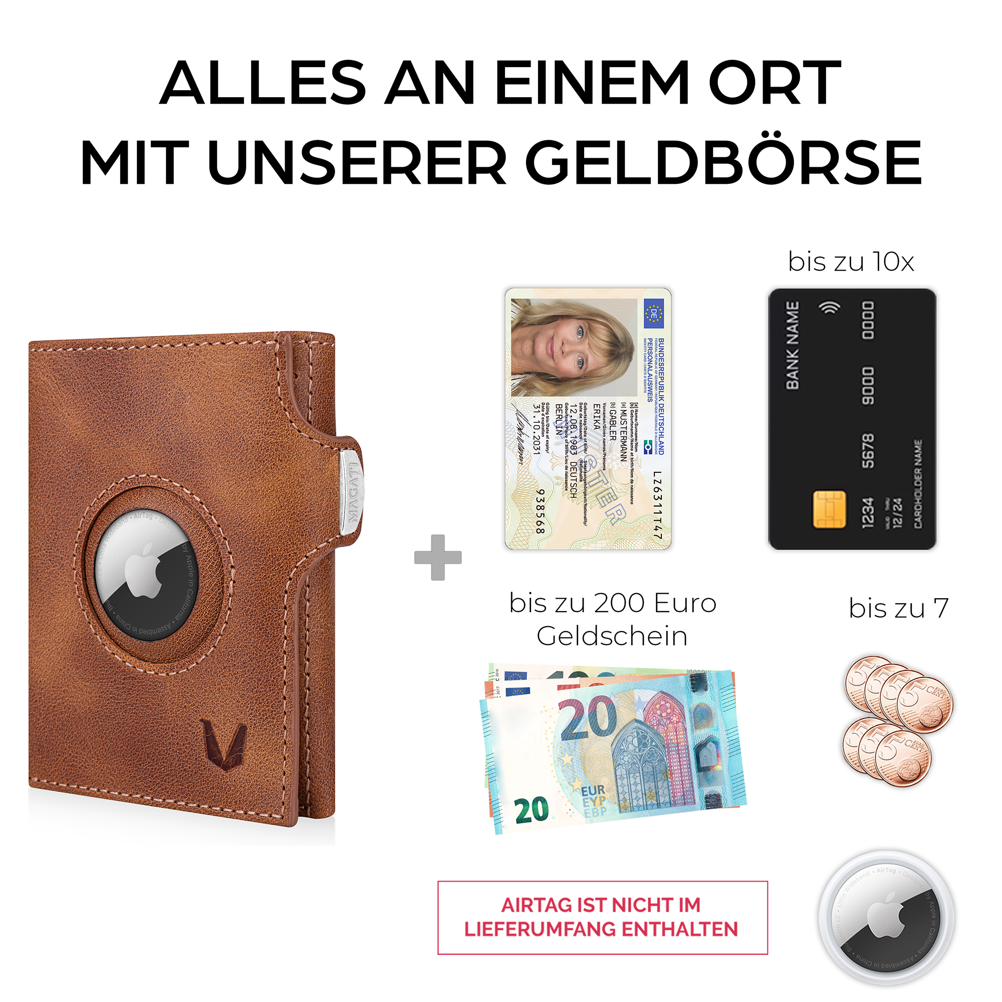 AirTag Wallet il Santo | Slim