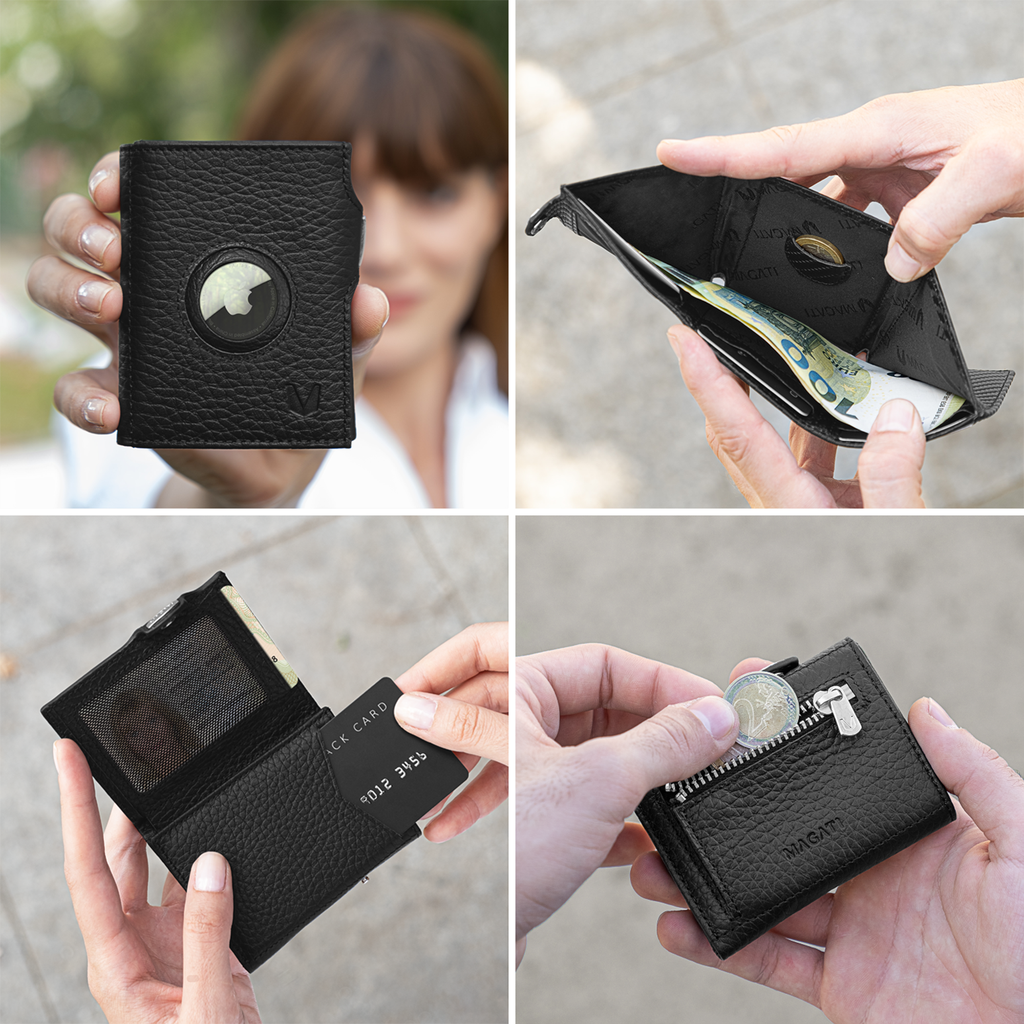 AirTag Wallet il Santo | Slim