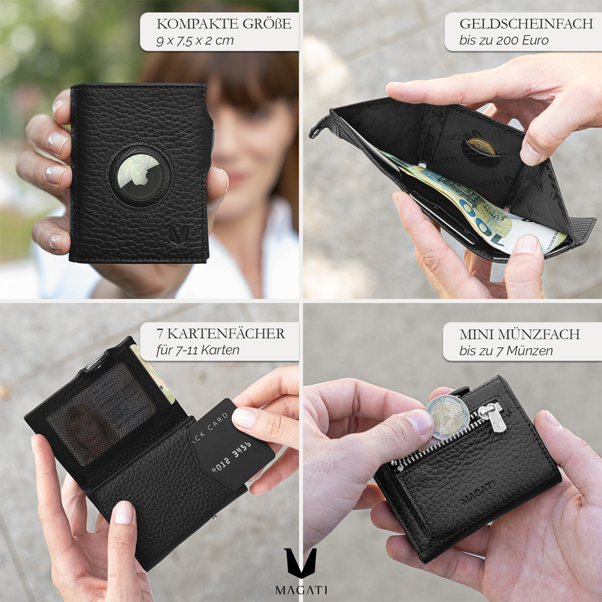 AirTag Wallet il Santo | Slim