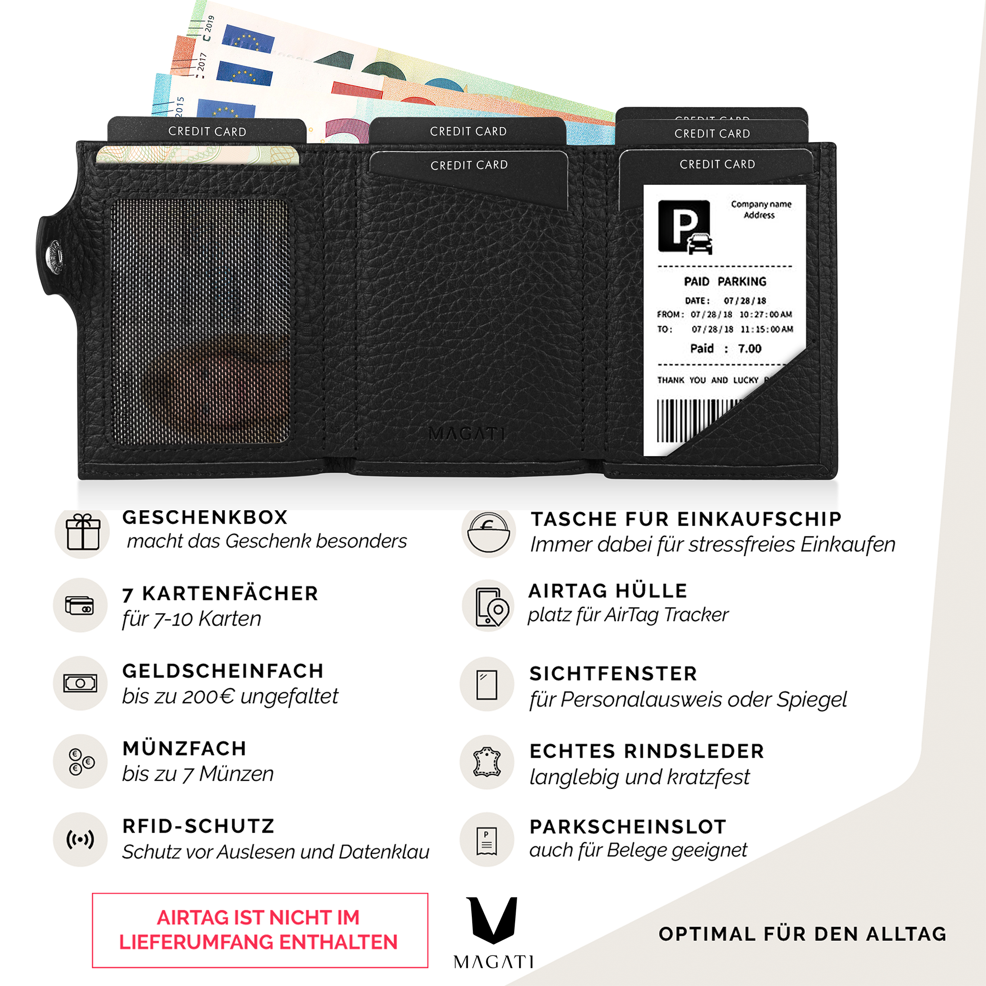 AirTag Wallet il Santo | Slim