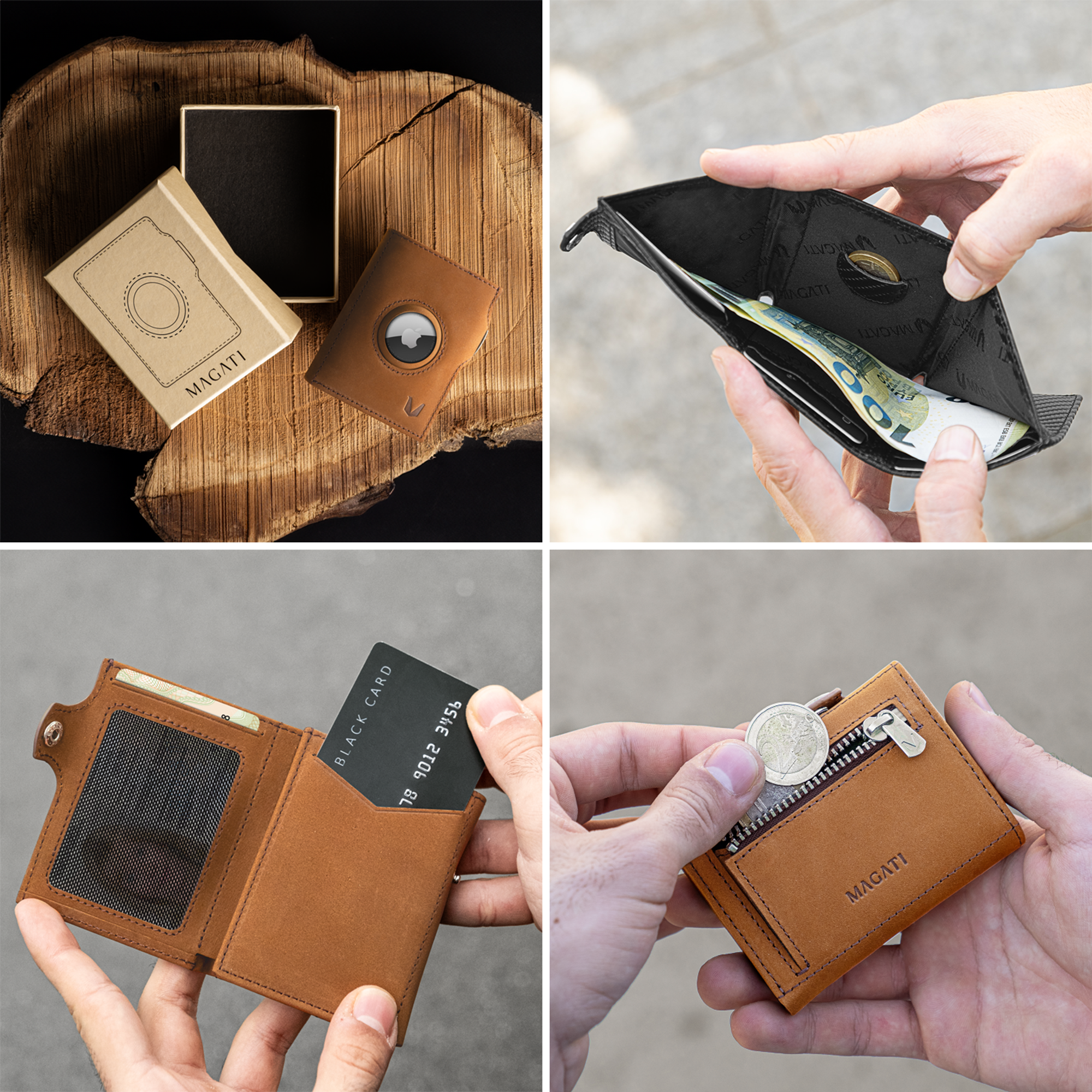 AirTag Wallet il Santo | Slim