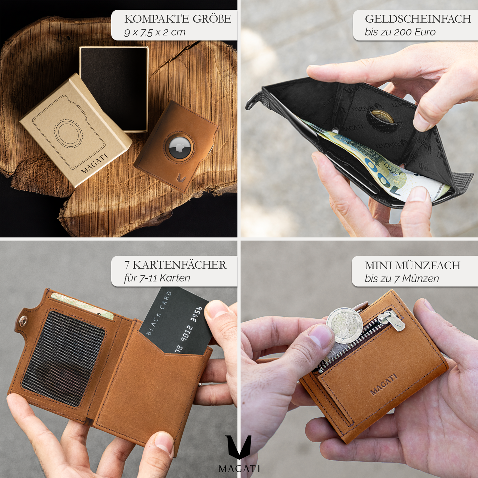 AirTag Wallet il Santo | Slim