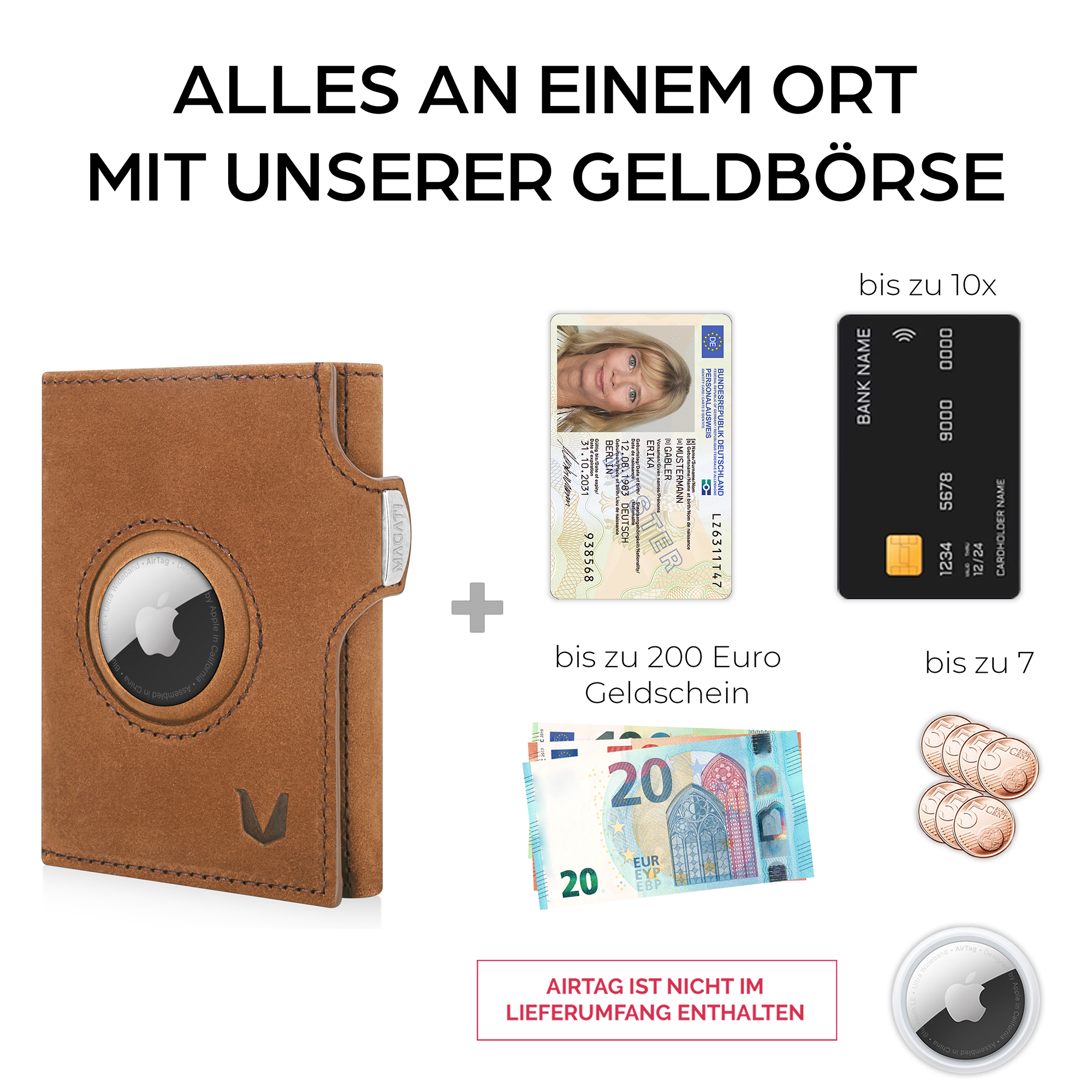 AirTag Wallet il Santo | Slim