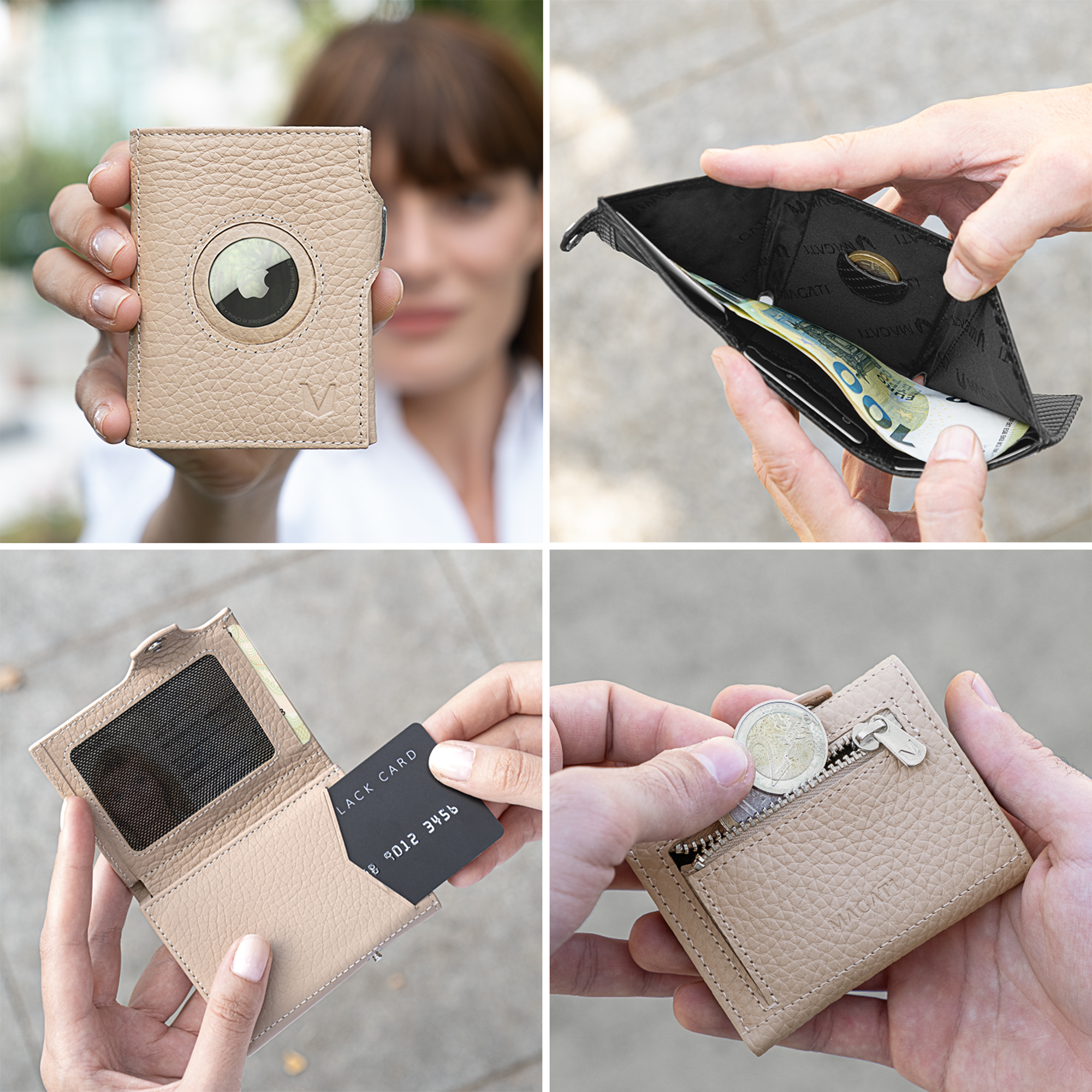 AirTag Wallet il Santo | Slim