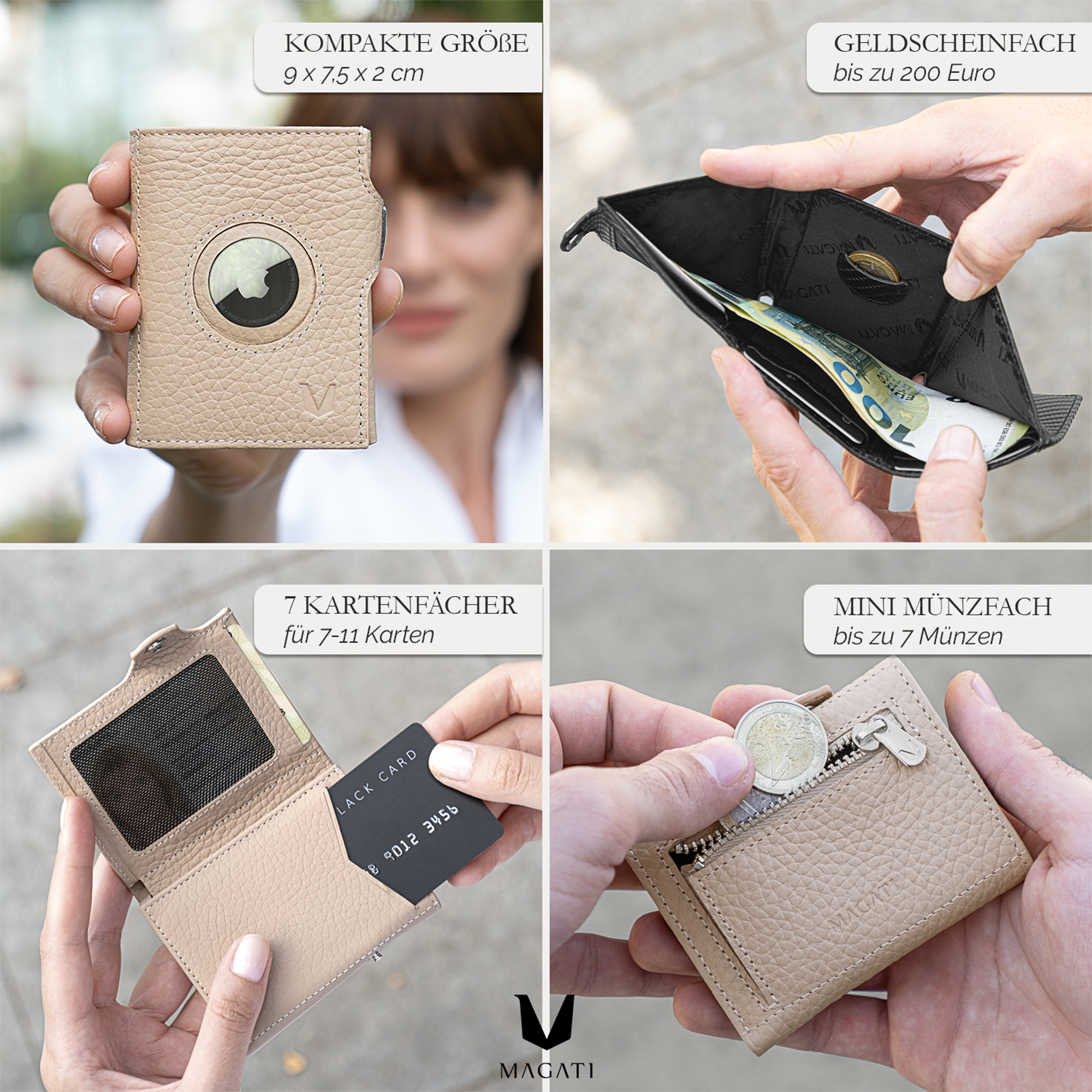 AirTag Wallet il Santo | Slim