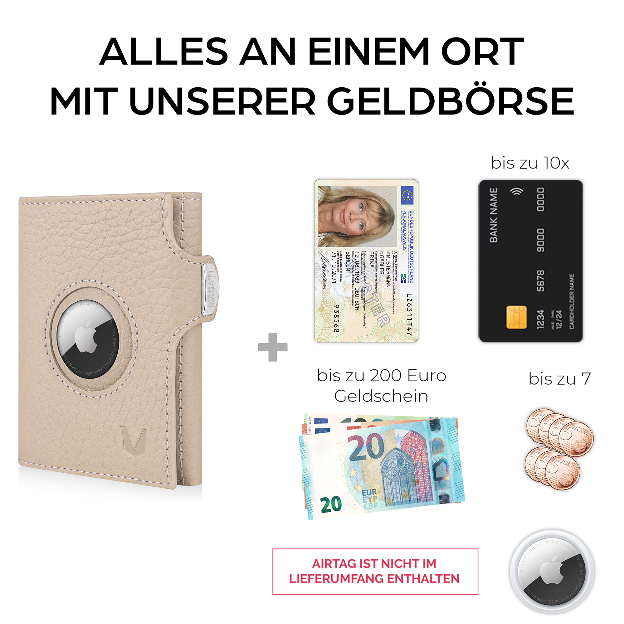 AirTag Wallet il Santo | Slim