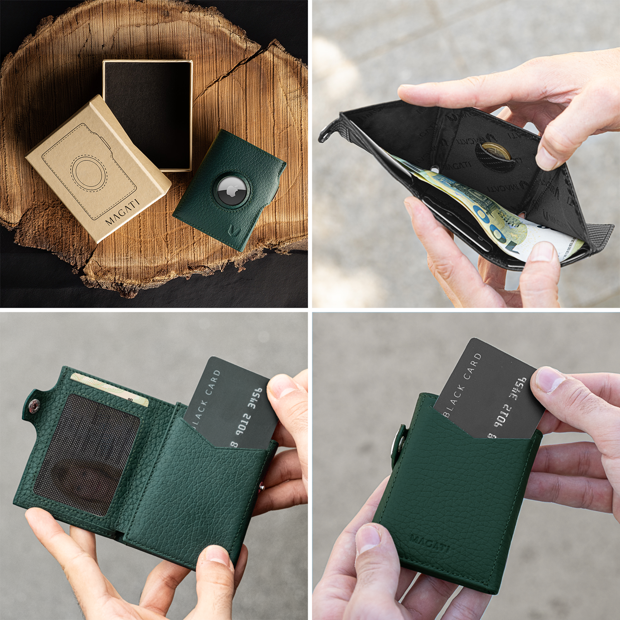AirTag Wallet il Santo | Slim