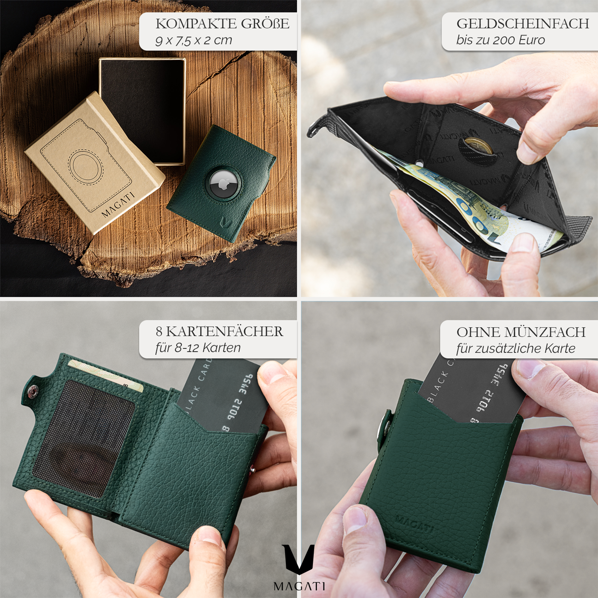 AirTag Wallet il Santo | Slim