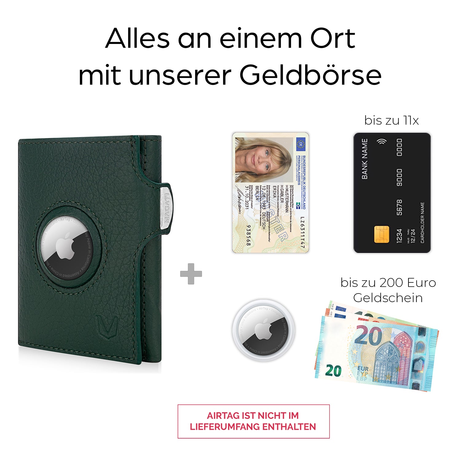 AirTag Wallet il Santo | Slim