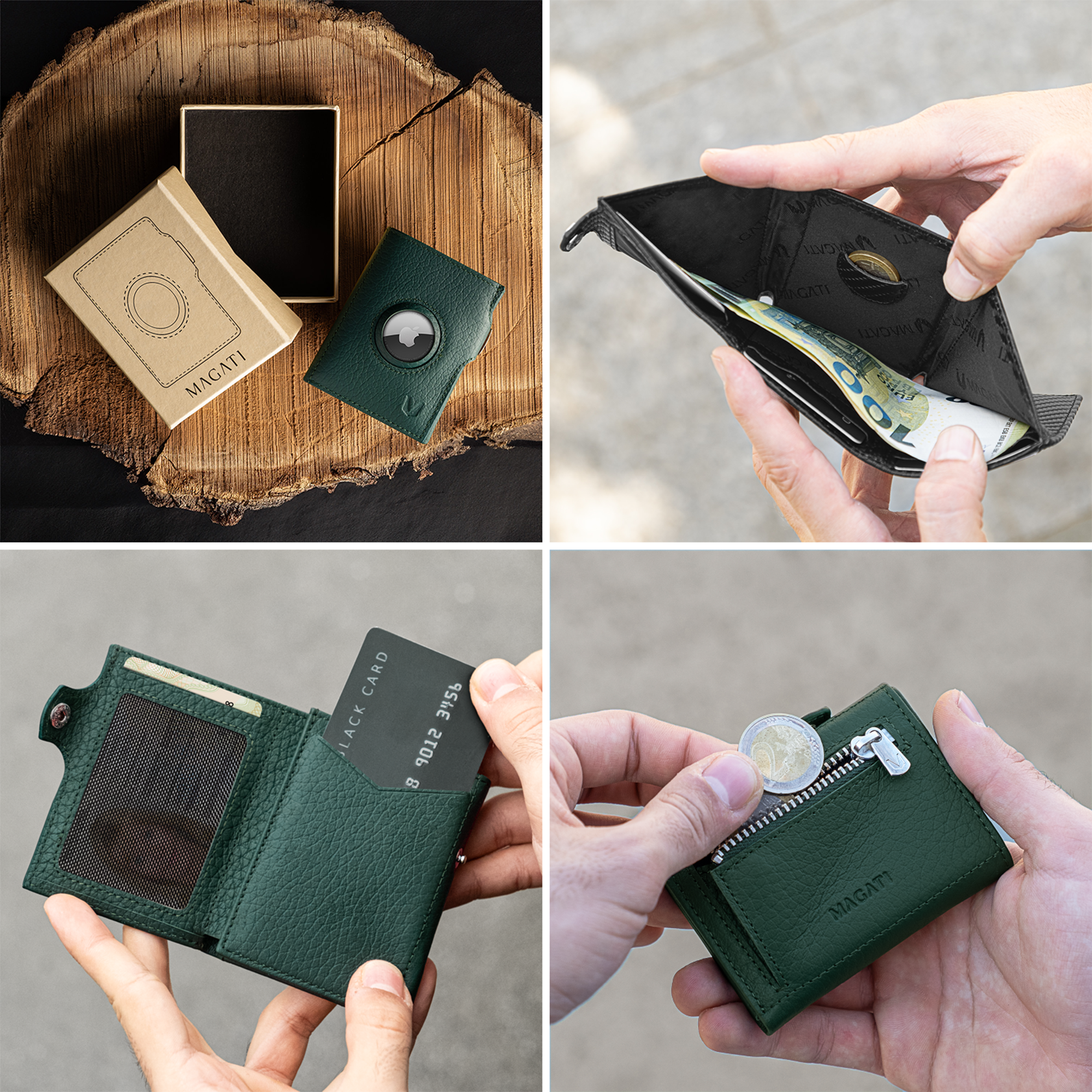 AirTag Wallet il Santo | Slim